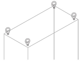Петли для транспортировки шкафа (4шт) | TA9601 | ABB